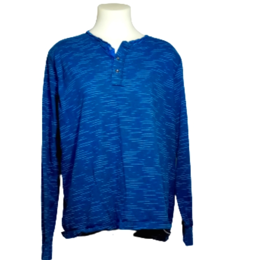 International Report Blue Top Sz XL